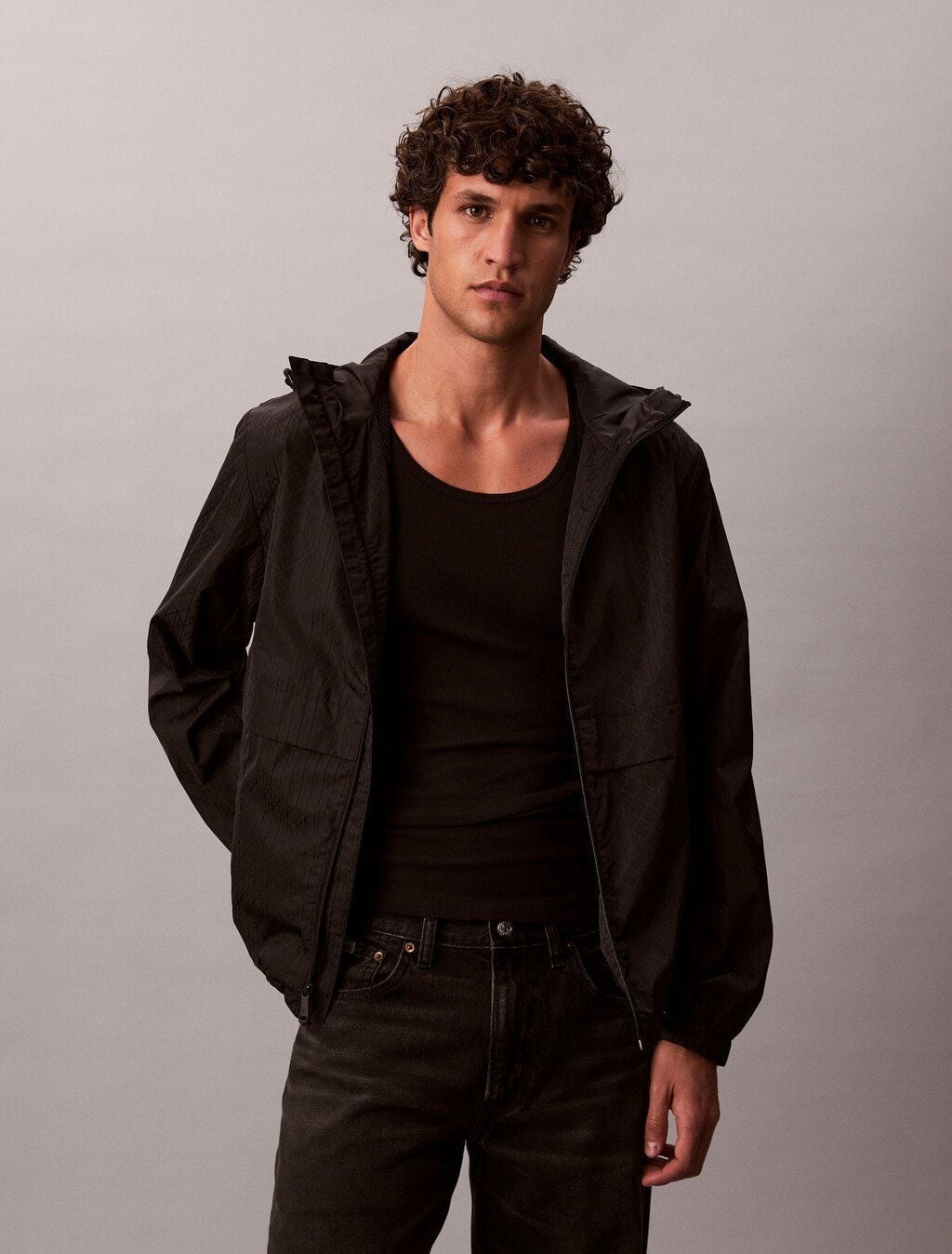 Calvin Klein - Áo khoác nam Nylon Windbreaker Jacket