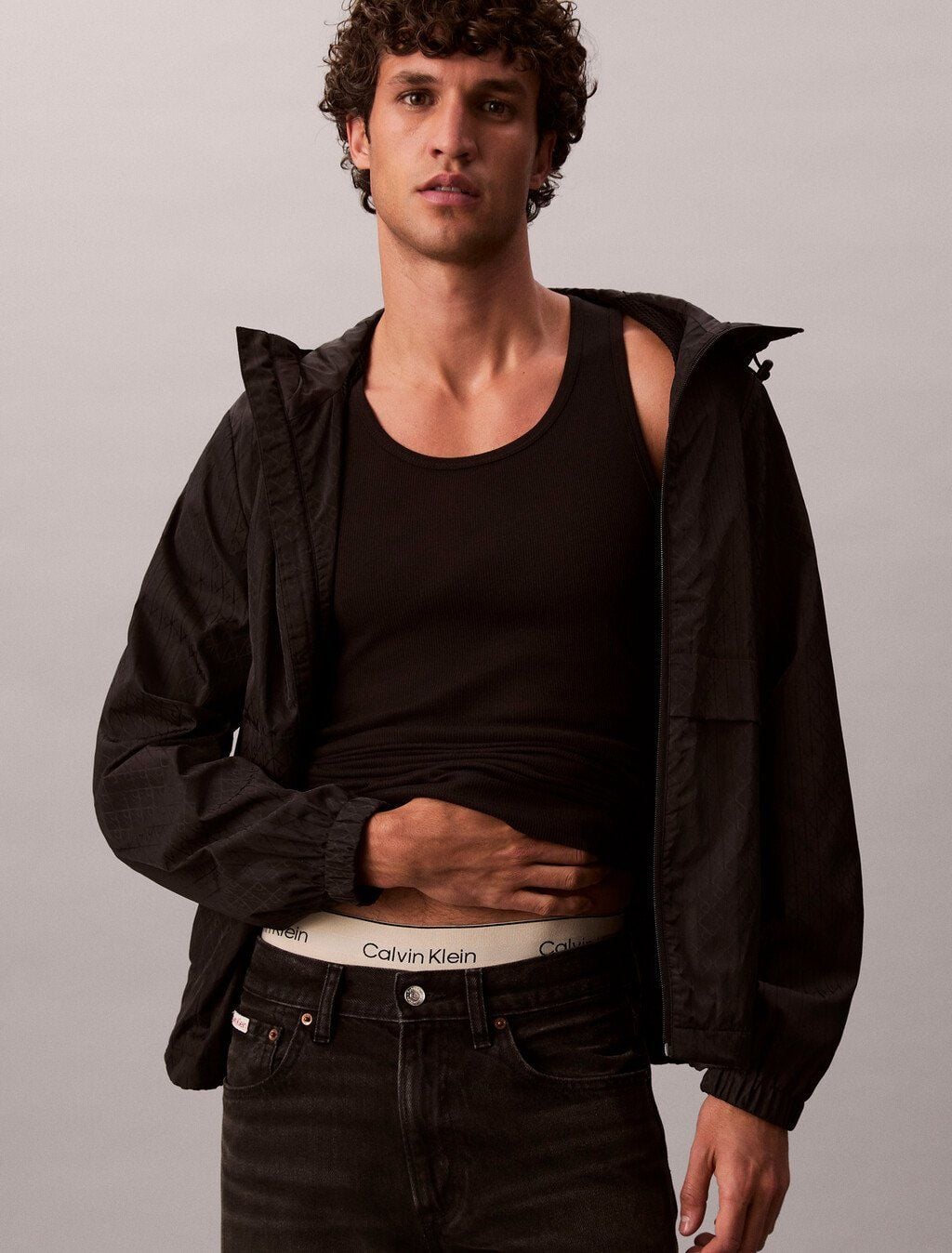 Calvin Klein - Áo khoác nam Nylon Windbreaker Jacket