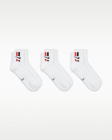 Nike - Vớ Thể Thao Unisex Everyday Elevated Ankle Socks (3 Pairs)
