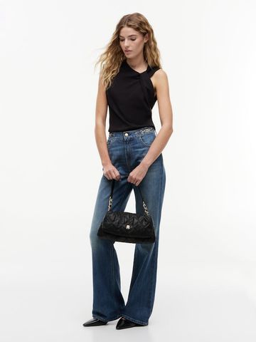 Tommy Hilfiger - Túi Đeo Vai Nữ Quilted TH Monogram Shoulder Bag