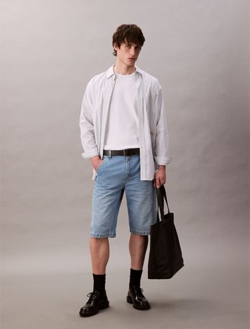 Calvin Klein - Quần jeans ngắn nam 90's Carpenter Denim Shorts