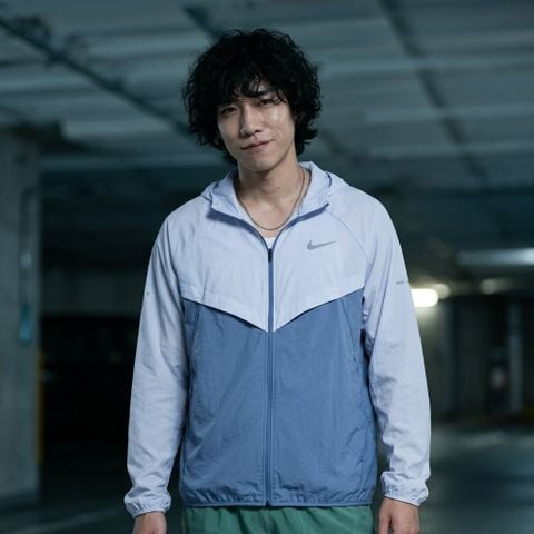 Nike - Áo khoác thể thao Nam Nike Stride Men's Repel UV Running Jacket
