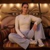 Nike - Quần Dài Thể Thao Nữ Sportswear Chill Poplin Loose Mid-Rise Woven Striped Trousers