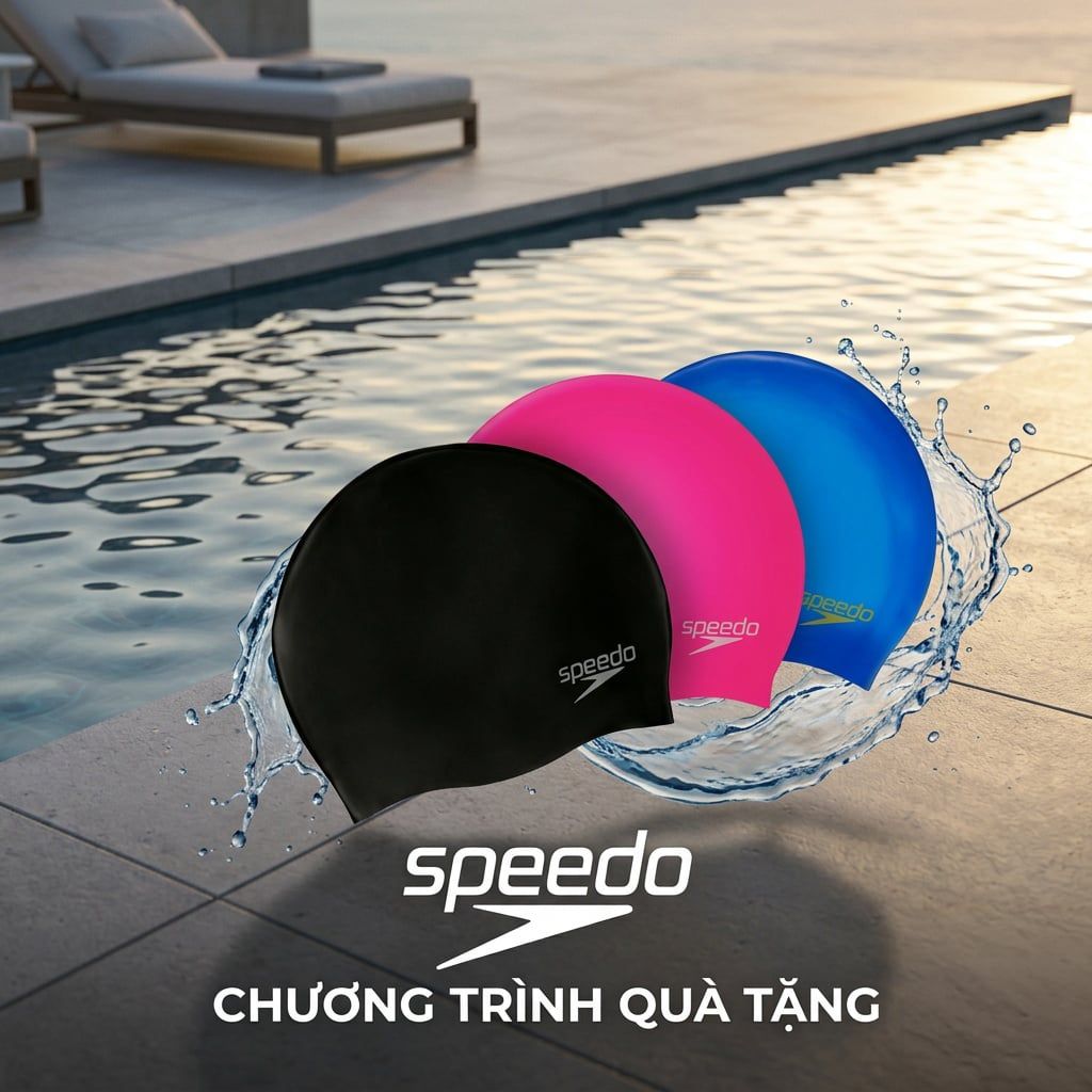 [Quà Tặng] Speedo - Nón bơi