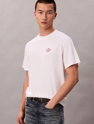 Calvin Klein - Áo Thun Tay Ngắn Nam Easy Premium Interlock