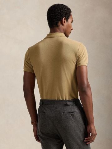 Ralph Lauren - Áo Thun Có Cổ Nam Slim Fit Mesh Polo Shirt