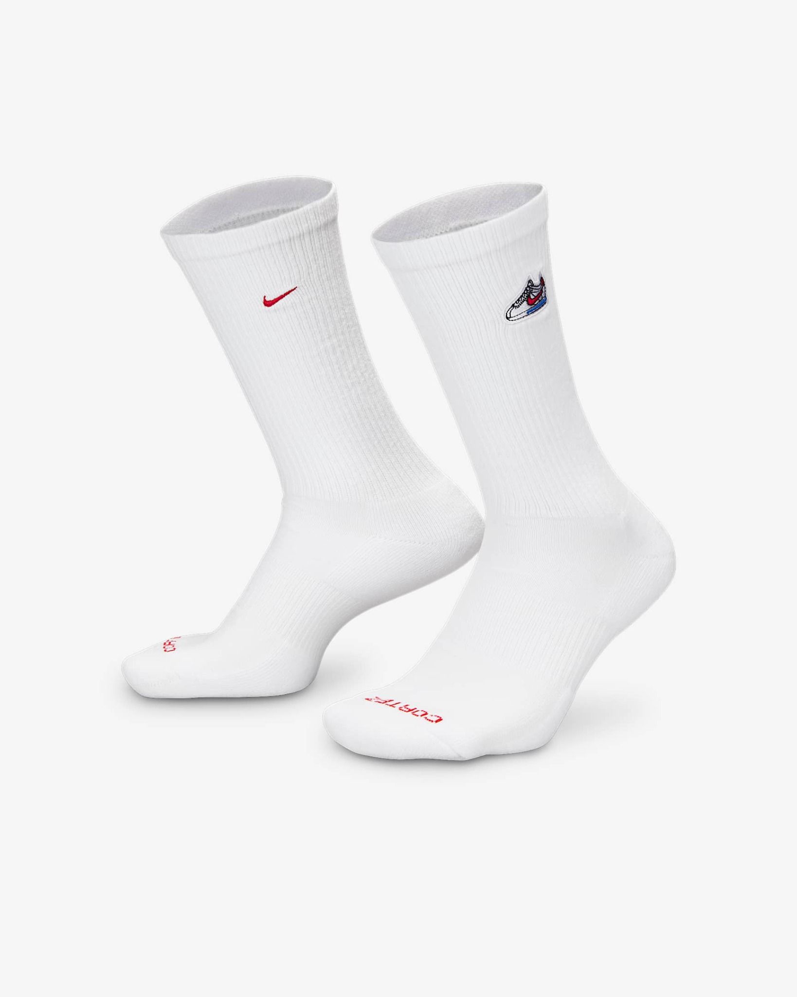 Nike - Vớ thể thao Nam Nữ Everyday Cushioned Crew Socks (1 Pair)