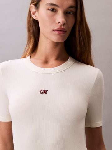 Calvin Klein - Đầm nữ Modal Stretch Rib Midi Dress - 4