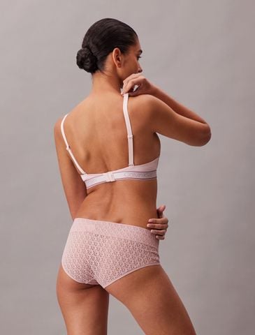 Calvin Klein - Quần Lót Nữ Icon Logo Lace Hipster