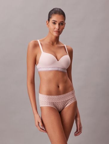 Calvin Klein - Quần Lót Nữ Icon Logo Lace Hipster