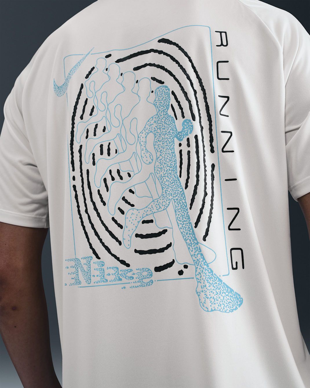 Nike - Áo tay ngắn thể thao Nam Stride Men's Dri-FIT ADV Short-Sleeve Running Top