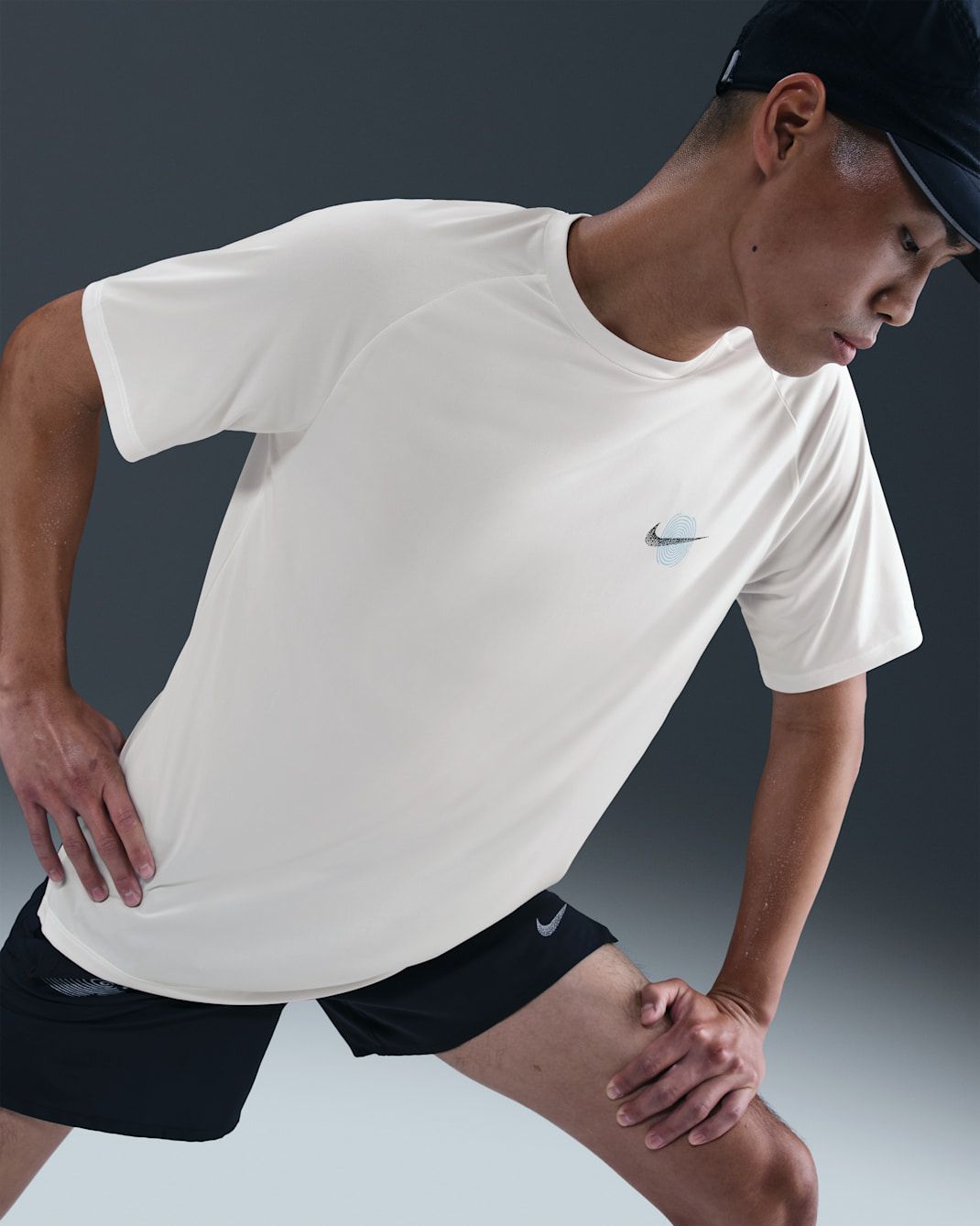 Nike - Áo tay ngắn thể thao Nam Stride Men's Dri-FIT ADV Short-Sleeve Running Top