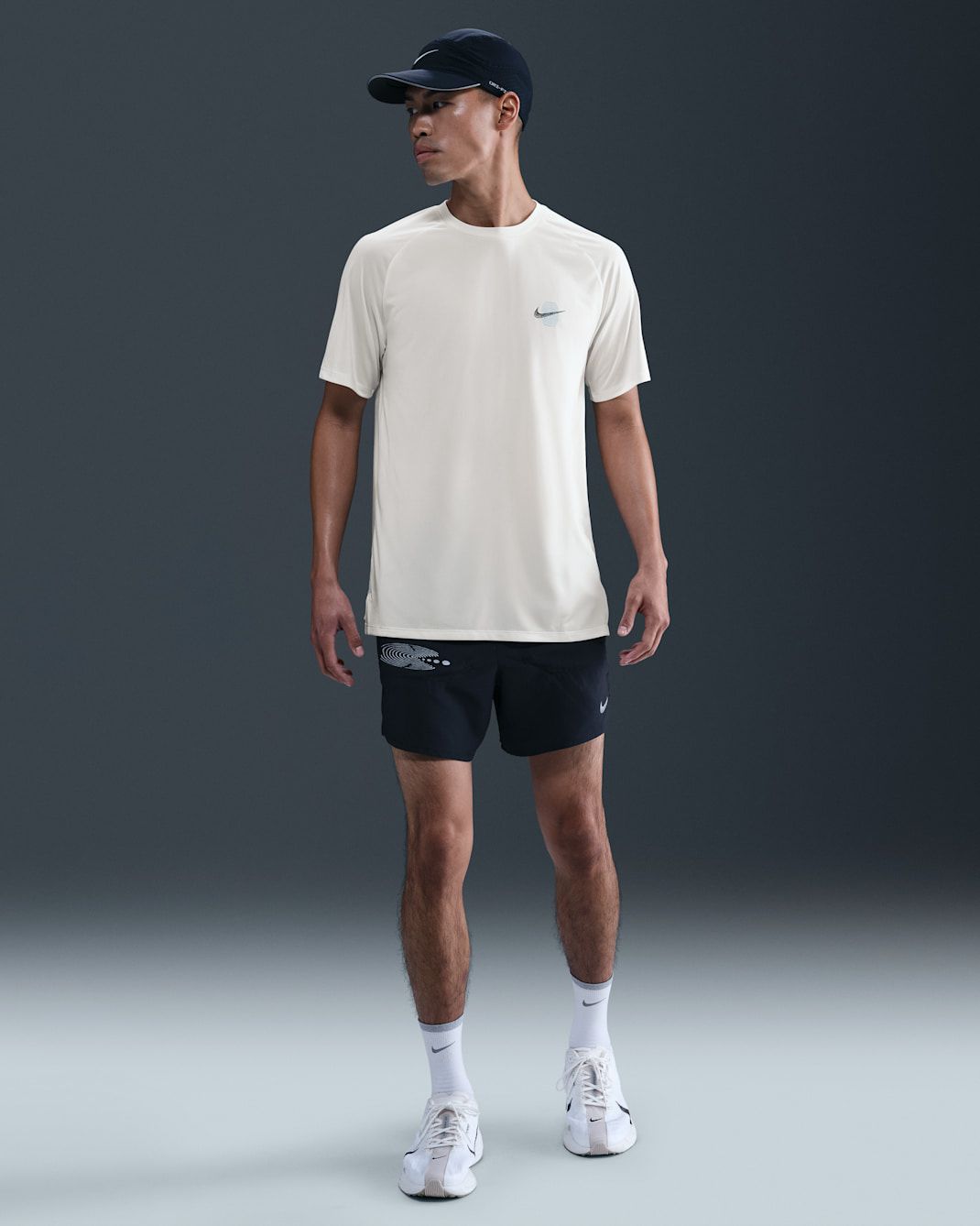 Nike - Áo tay ngắn thể thao Nam Stride Men's Dri-FIT ADV Short-Sleeve Running Top