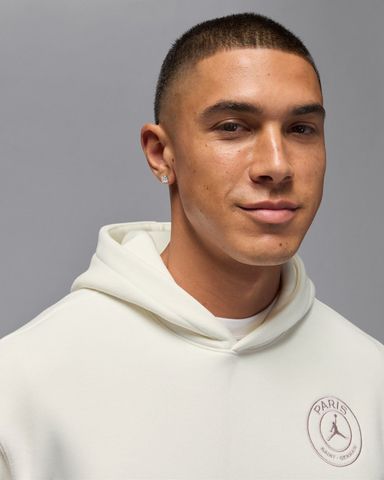 Nike - Áo khoác có mũ trùm đầu Nam Paris Saint-Germain Men's Fleece Hoodie
