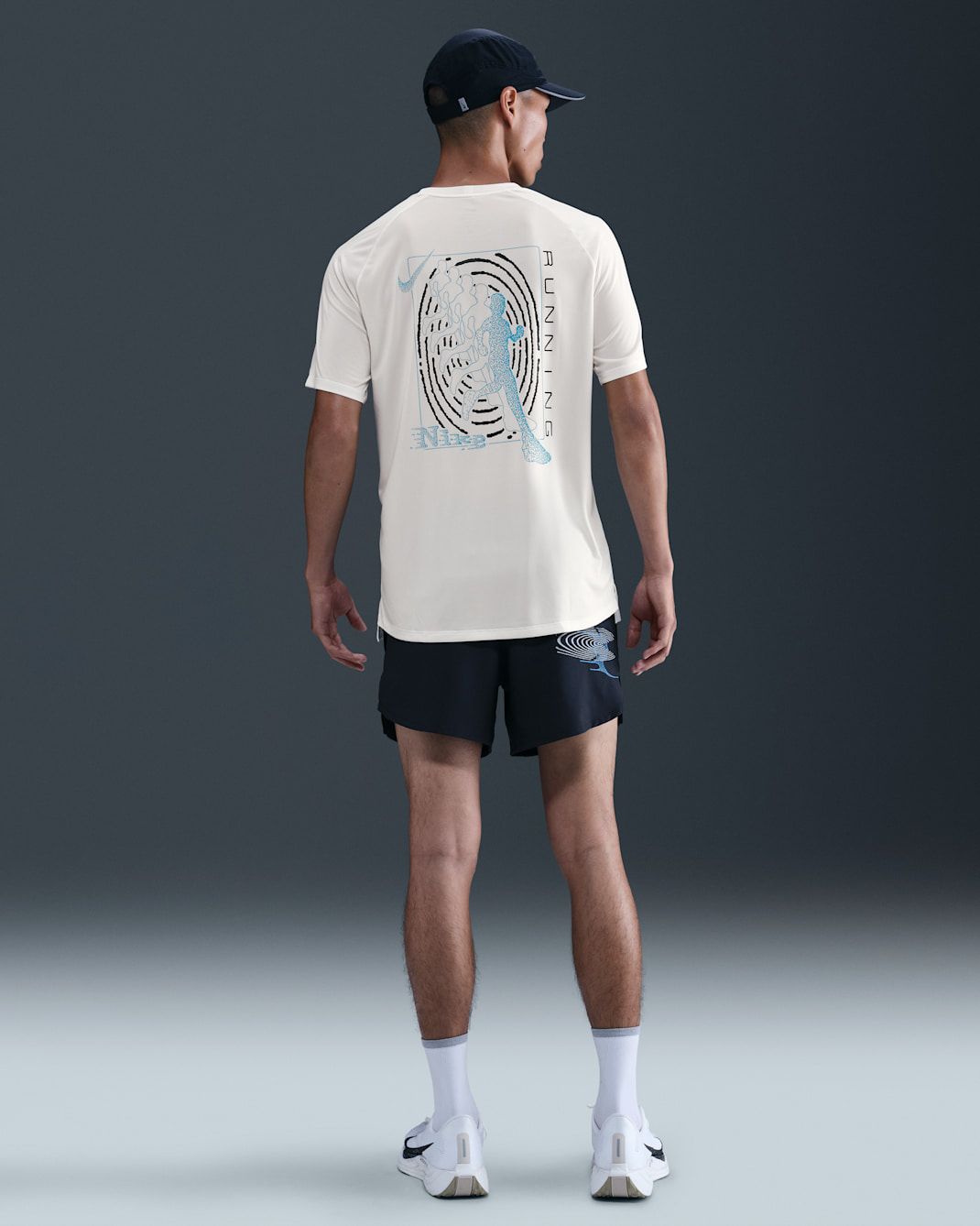 Nike - Áo tay ngắn thể thao Nam Stride Men's Dri-FIT ADV Short-Sleeve Running Top