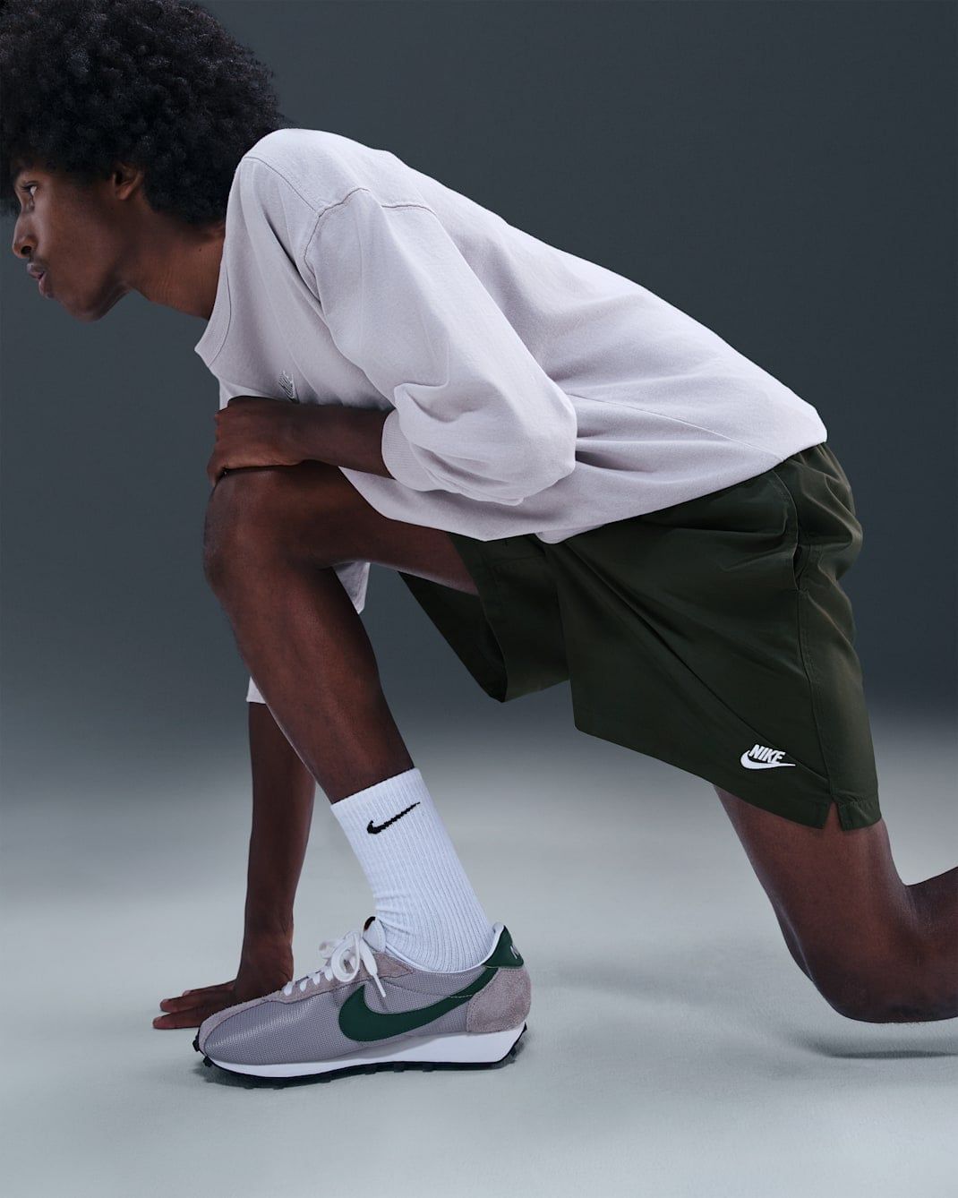 Nike - Quần ngắn thể thao Nam Nike Club Men's Woven Flow Shorts