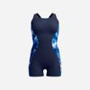 Speedo - Đồ bơi liền mảnh nữ Digital Printed Legsuit Navy