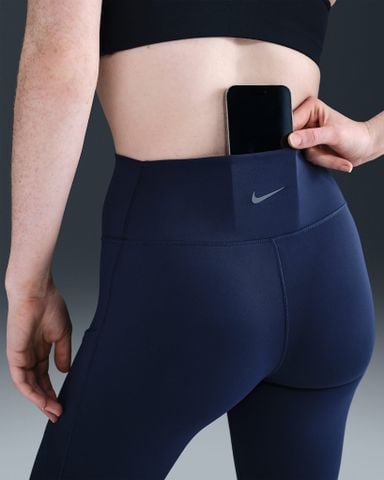 Nike - Quần dài ống bó thể thao Nữ One Women's High-Waisted 7/8 Leggings with Pockets - 2