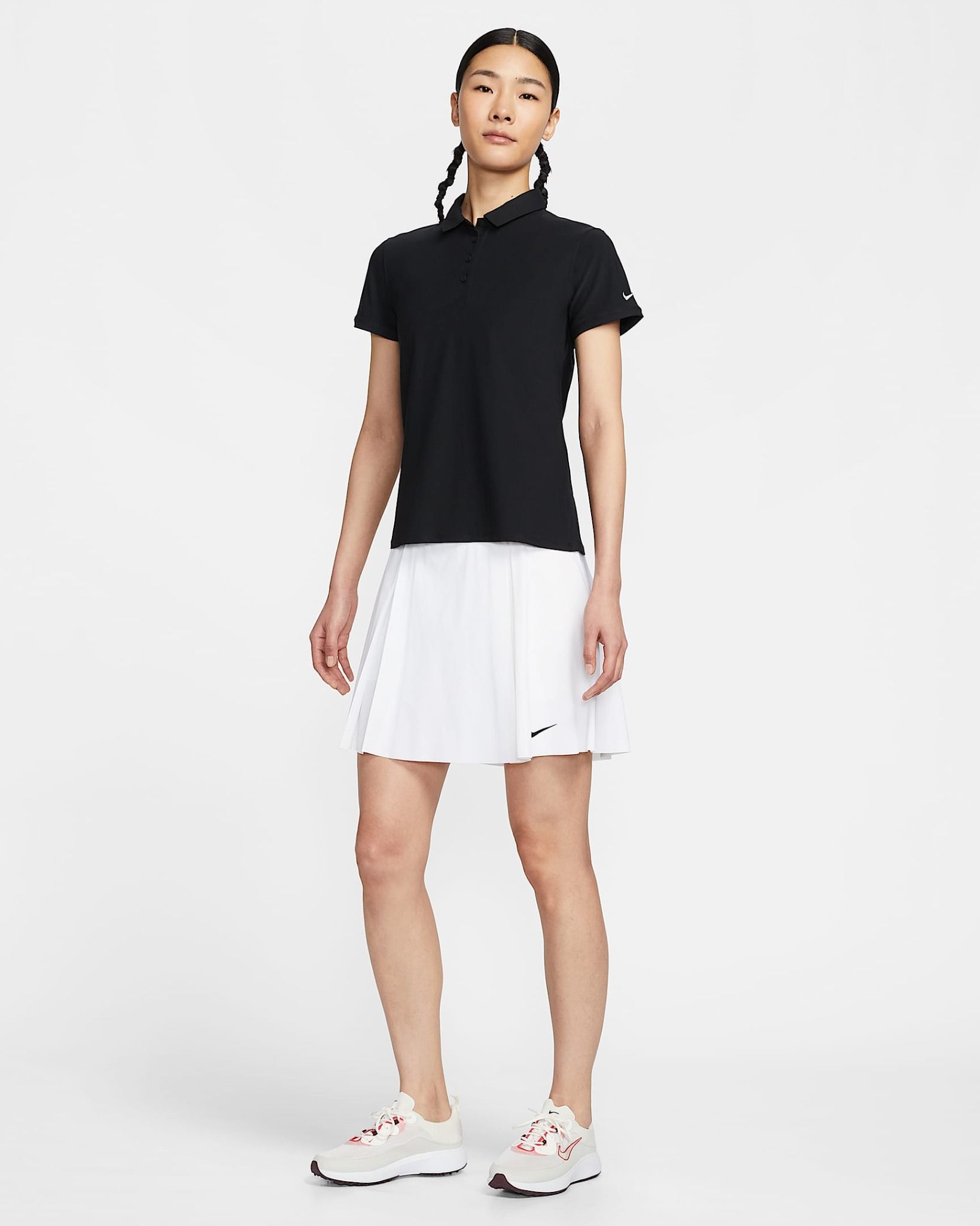 Nike - Áo polo thể thao Nữ Victory Women's Dri-FIT Short-Sleeve Golf Polo