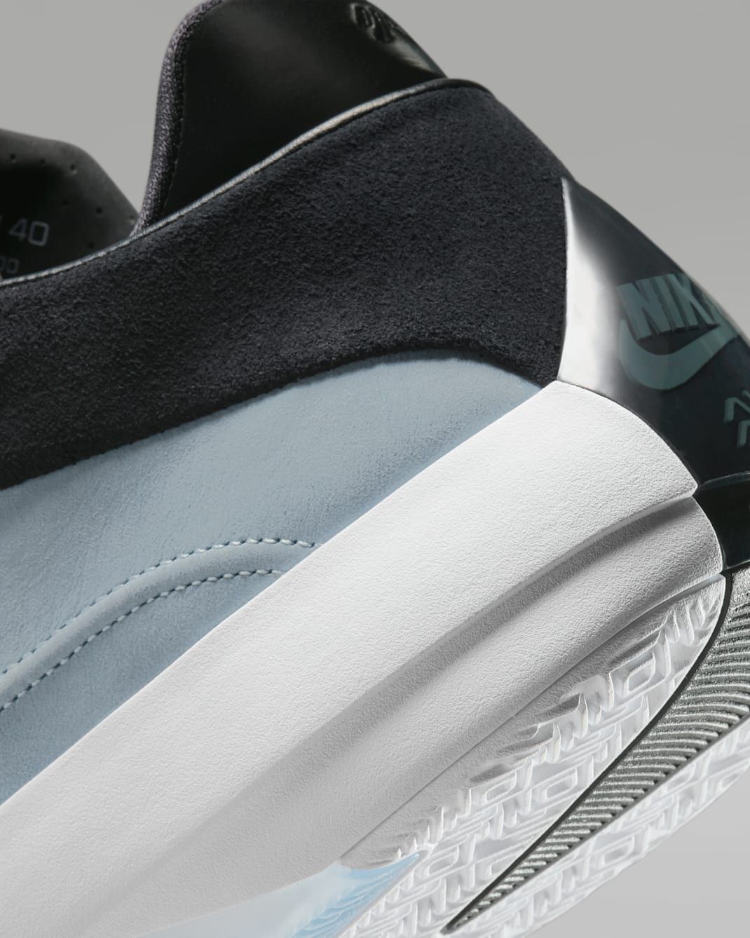 Nike - Giày bóng rổ thể thao Nam Air Jordan 40 PF 'Blue Suede' Basketball Shoes