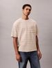 Calvin Klein - Áo thun dệt kim nam Stripe Jacquard Relaxed T-Shirt