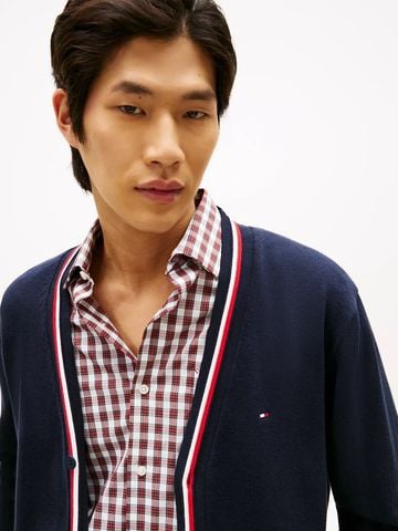 Tommy Hilfiger - Áo khoác len tay dài nam TH Premium Rwb Cardigan - 3