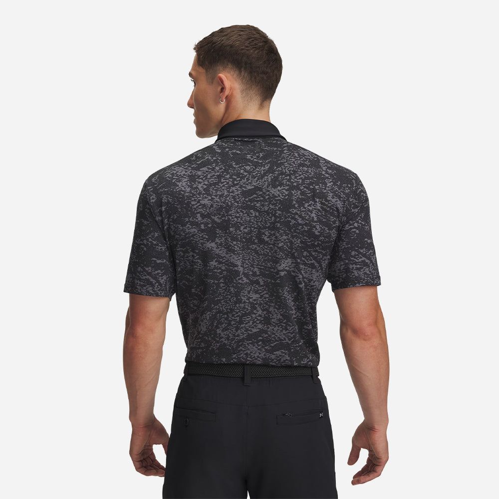 Under Armour - Áo thun có cổ thể thao nam Playoff 3.0 Printed Polo Golf