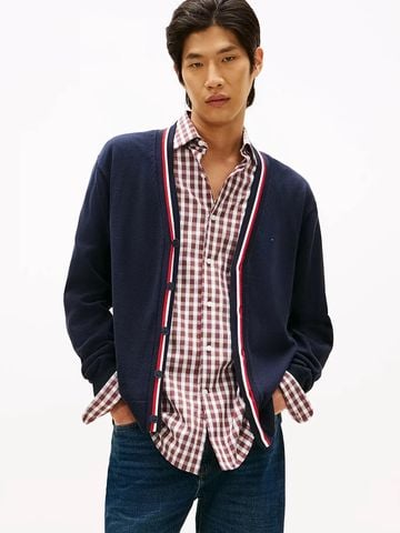 Tommy Hilfiger - Áo khoác len tay dài nam TH Premium Rwb Cardigan