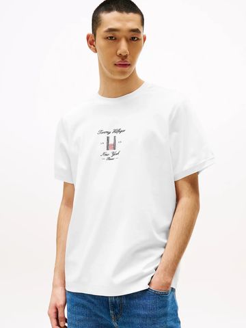 Tommy Hilfiger - Áo phông tay ngắn nam TH Seasonal Flag Logo Tee