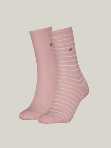 Tommy Hilfiger - Bộ 2 đôi vớ cổ cao nữ TH Women's Sock 2P