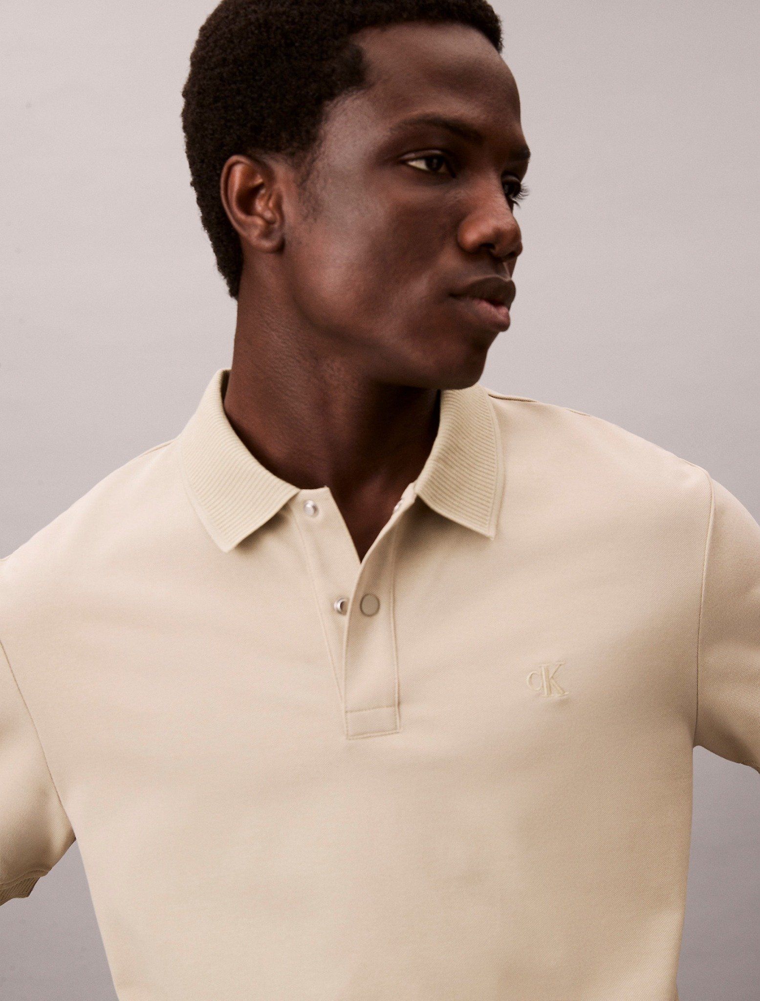 Calvin Klein - Áo polo tay ngắn nam Classic Cooling Regular Polo
