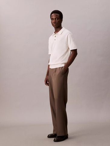 Calvin Klein - Áo polo tay ngắn nam Supima Cotton Polo Shirt - 2