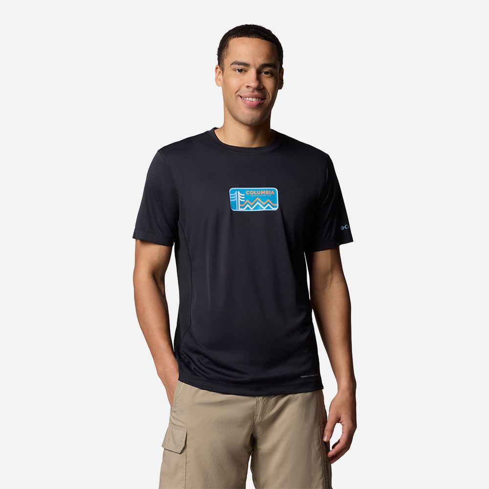 Columbia - Áo thun nam Zero Rules™ Light Graphic Crew Outdoor
