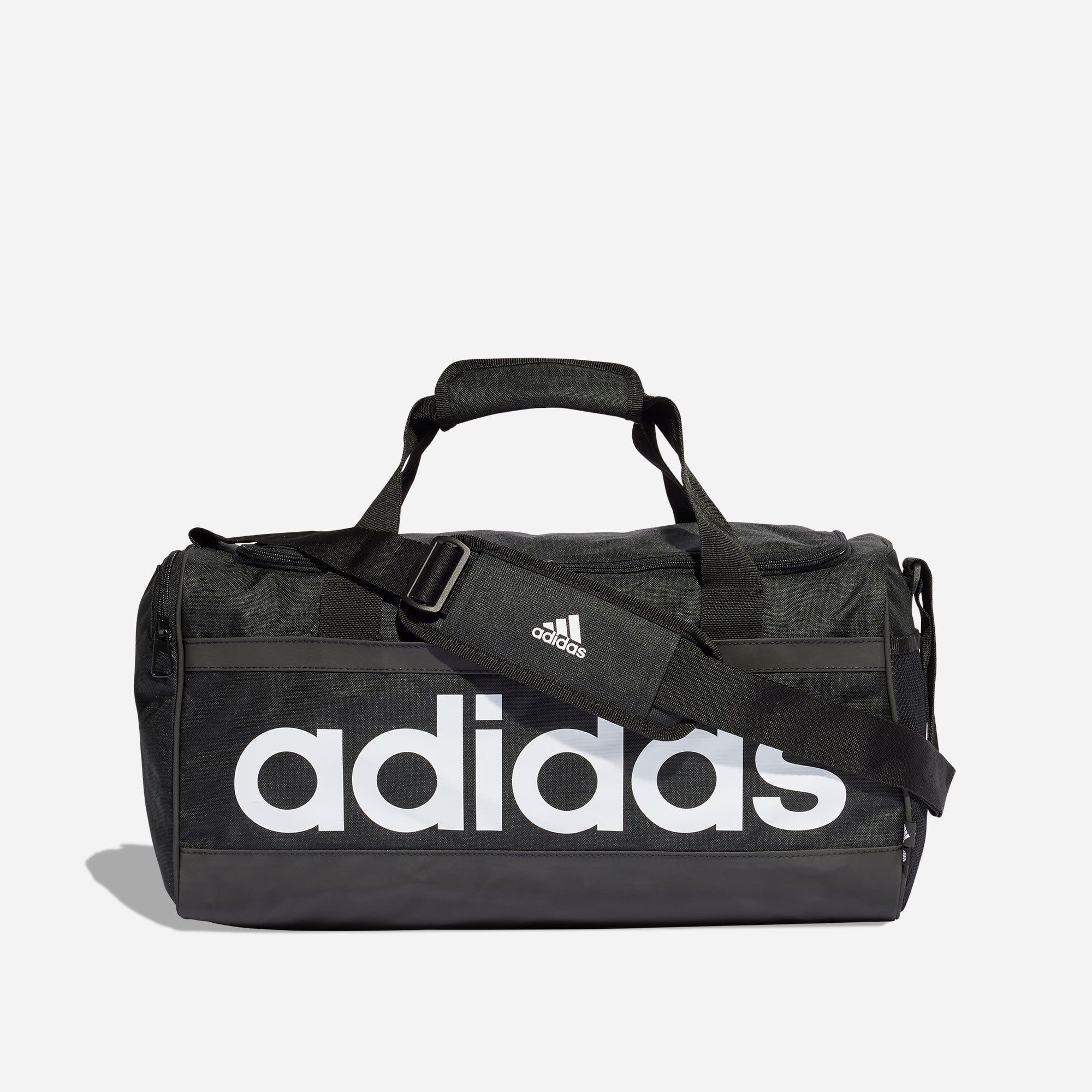 adidas - Túi trống thể thao Nam Nữ Essentials Linear Duffel Bag - Black Training