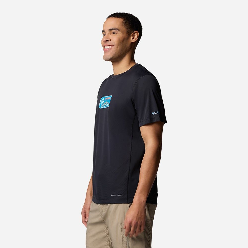 Columbia - Áo thun nam Zero Rules™ Light Graphic Crew Outdoor