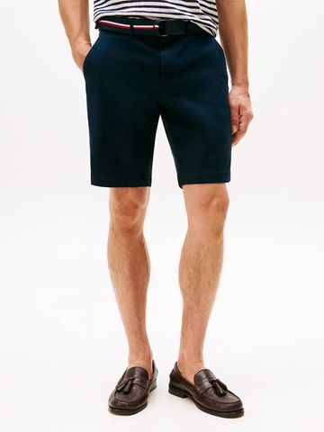 Tommy Hilfiger - Quần kaki ngắn nam Brooklyn Belted Slim Chino Shorts