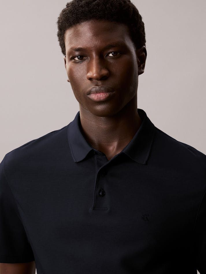 Calvin Klein - Áo polo tay ngắn nam Pima Cotton Polo Shirt