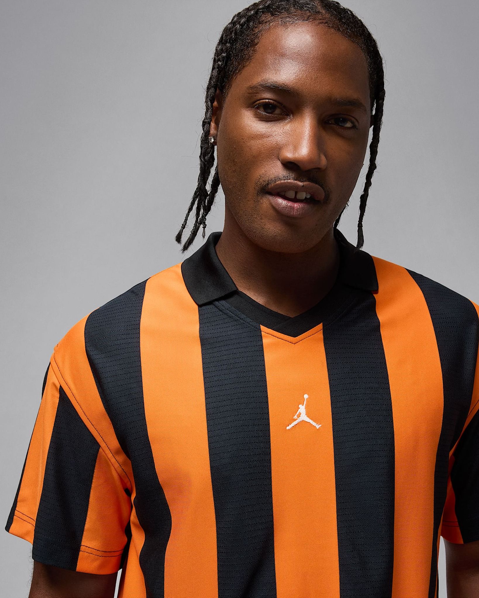 Nike - Áo polo thể thao Nam Jordan Brooklyn Men's Collegiate Goalie Top