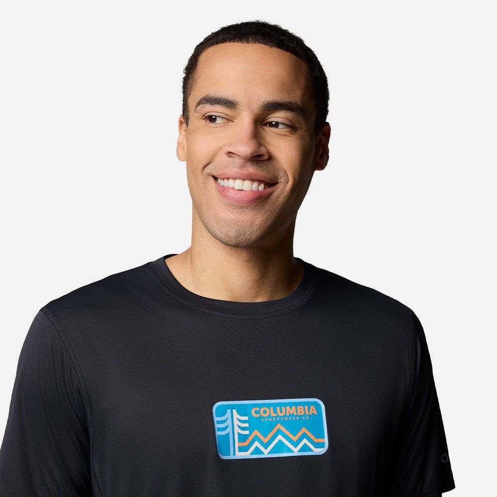 Columbia - Áo thun nam Zero Rules™ Light Graphic Crew Outdoor