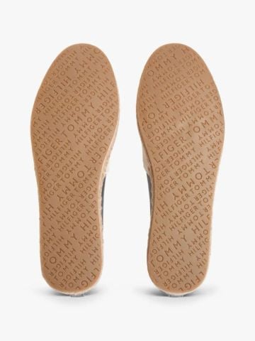 Tommy Hilfiger - Giày Thời Trang Nữ TH Monogram Leather Espadrilles