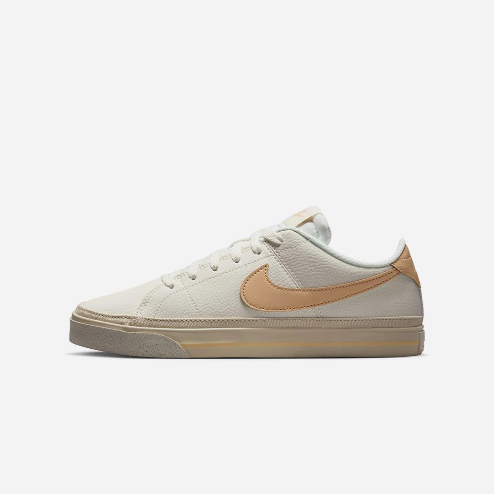 Nike - Giày thời trang thể thao Nữ Women's Nike Court Legacy Low Next Nature Sneakers - Beige