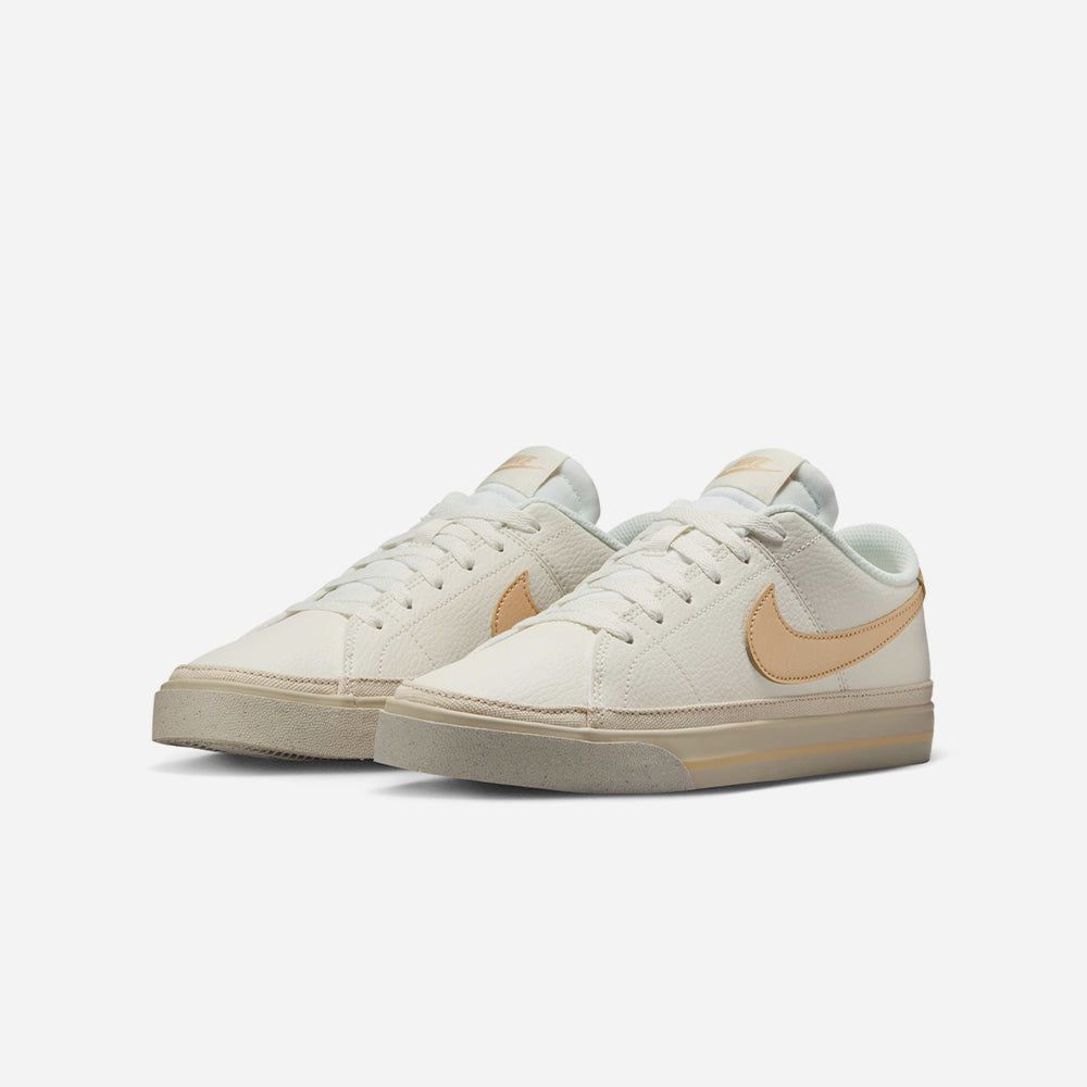 Nike - Giày thời trang thể thao Nữ Women's Nike Court Legacy Low Next Nature Sneakers - Beige