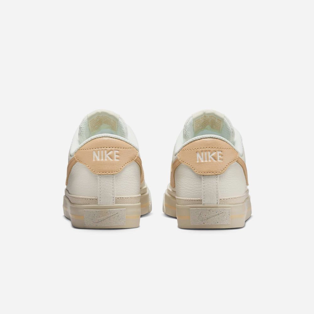 Nike - Giày thời trang thể thao Nữ Women's Nike Court Legacy Low Next Nature Sneakers - Beige