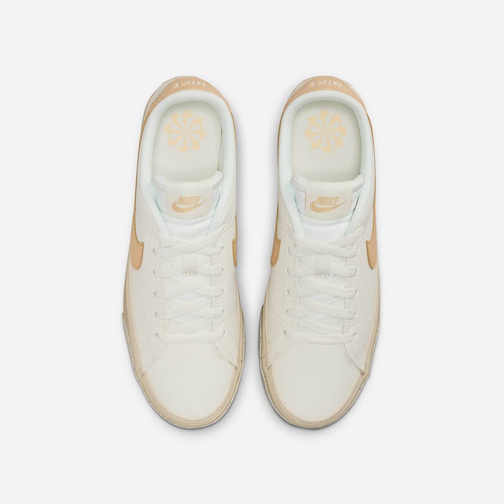 Nike - Giày thời trang thể thao Nữ Women's Nike Court Legacy Low Next Nature Sneakers - Beige