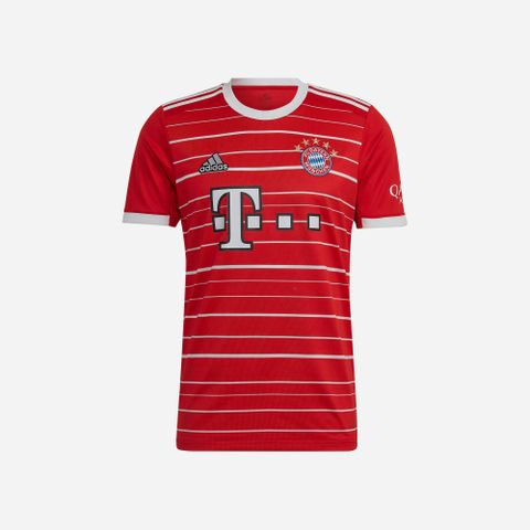 adidas - Áo thun đá banh Nam Men's Adidas Fc Bayern 22/23 Home Jersey - Red