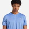 adidas - Áo thun chạy bộ Nam Men's Adidas Own The Run Melange T-Shirt - Blue