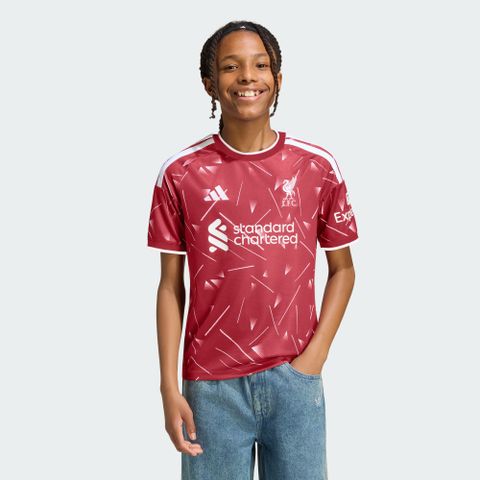 Adidas - Áo Tay Ngắn Thể Thao Trẻ Em Jersey Football Top LFC Liverpool FC 26/27 - 4