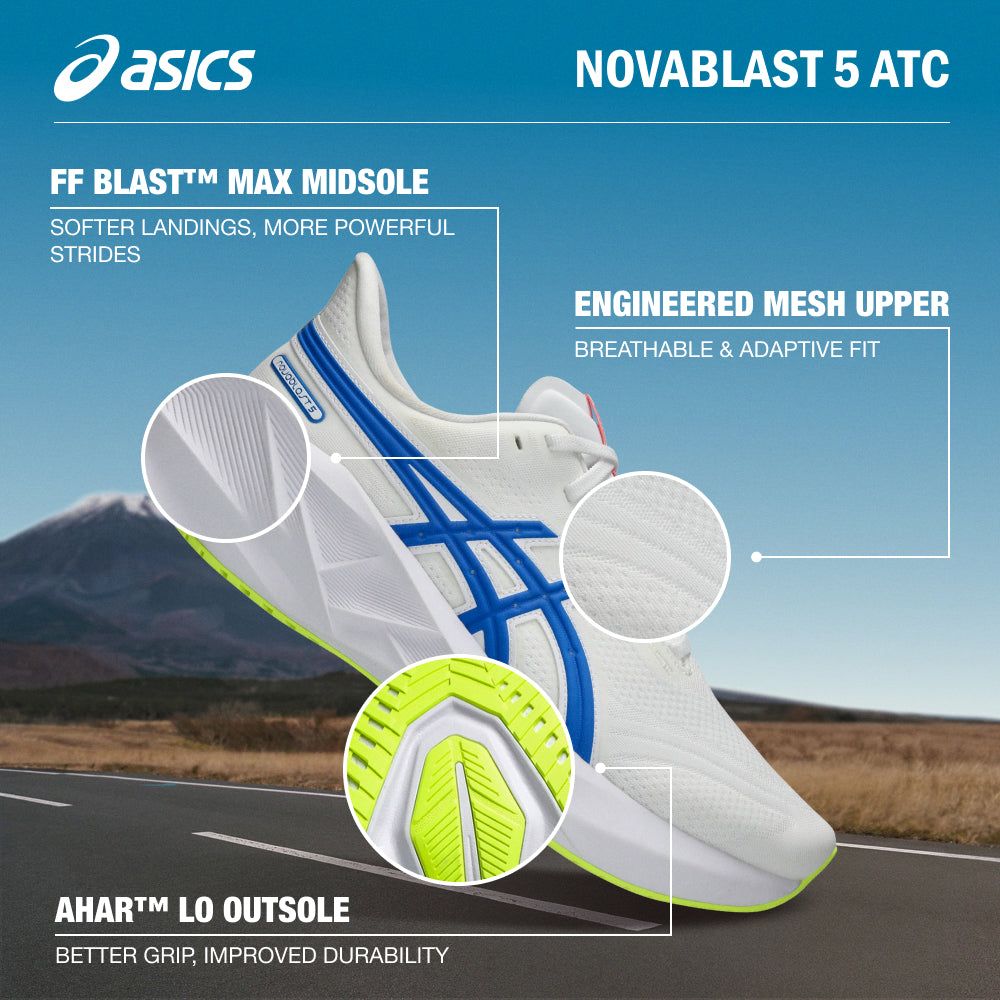 Asics - Giày chạy bộ nam Novablast 5 Atc Running Shoes