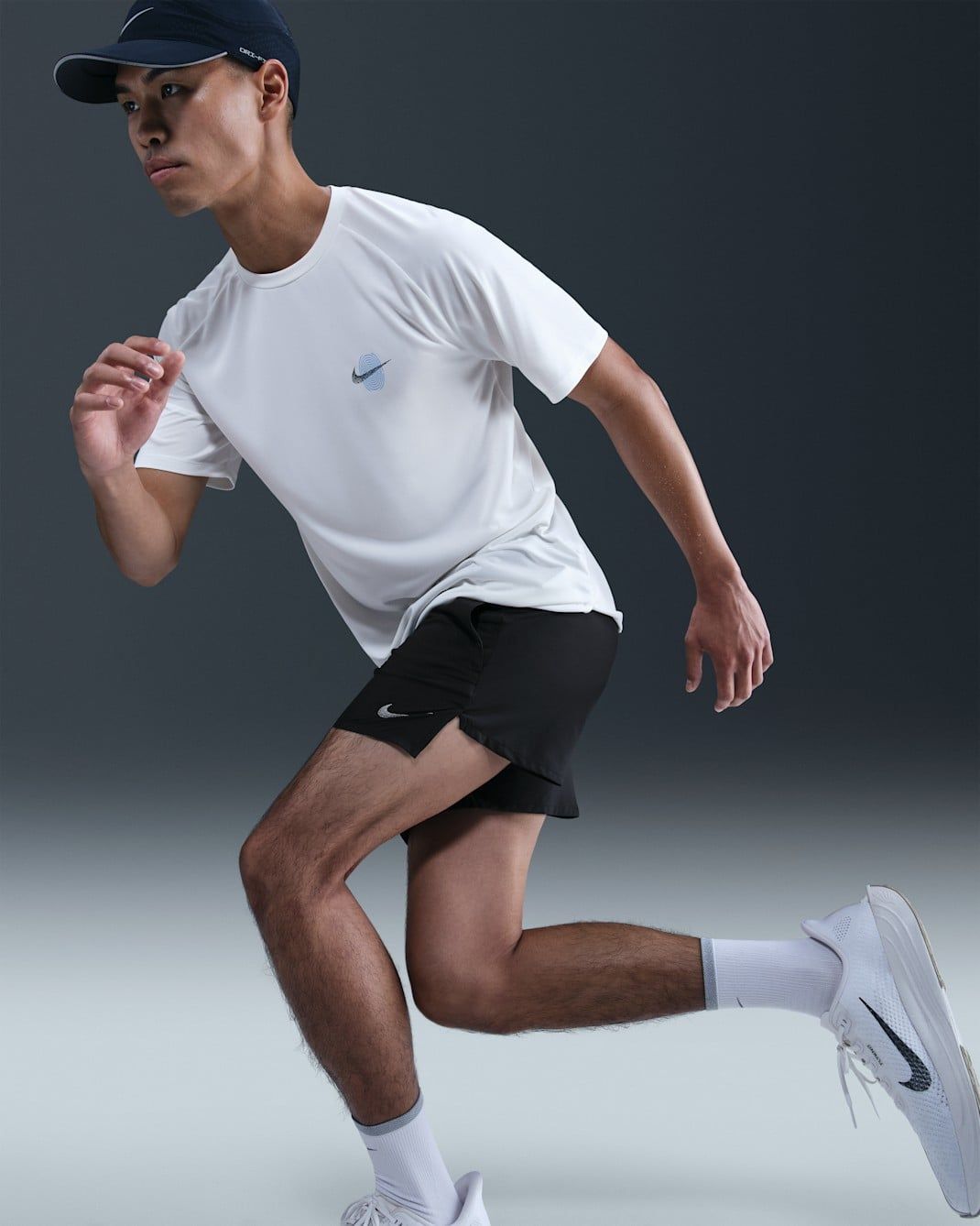 Nike - Quần ngắn thể thao Nam Stride Men's Dri-FIT 12.5cm Brief-Lined Running Shorts