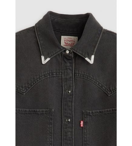 Levi's - Áo sơ mi tay dài nữ Levi's Teodora Western Shirt - 2